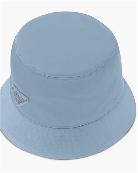 prada bucket hat blue|Prada re nylon bucket hat.